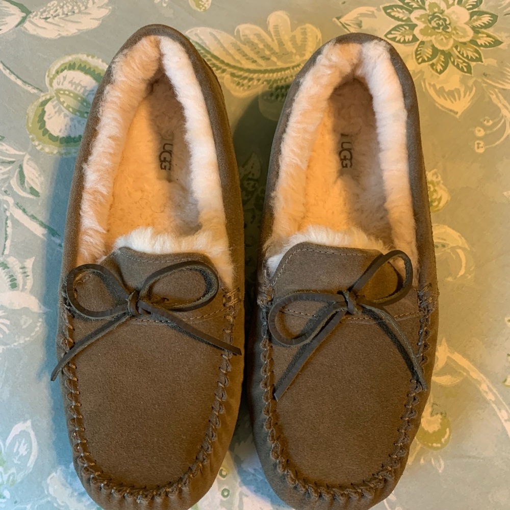 NEW UGG CORVIN SHEARLING WOOL LOAFER DRIVER SLIPPER MOCCASIN MENS 11 (1125953)